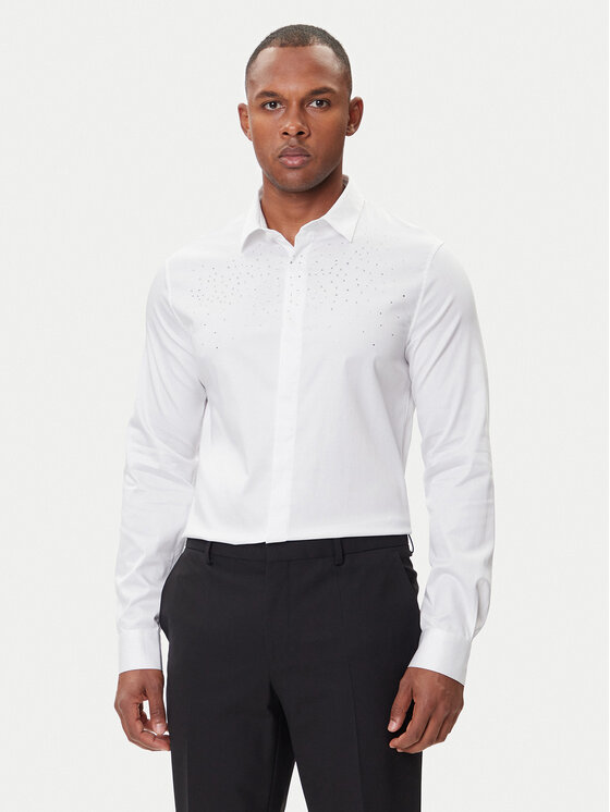 Armani Exchange Marškiniai · Balta · Regular Fit
