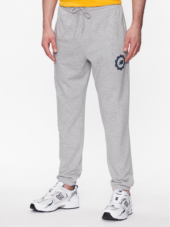 New Balance Sportinės kelnės · Pilka · Regular Fit