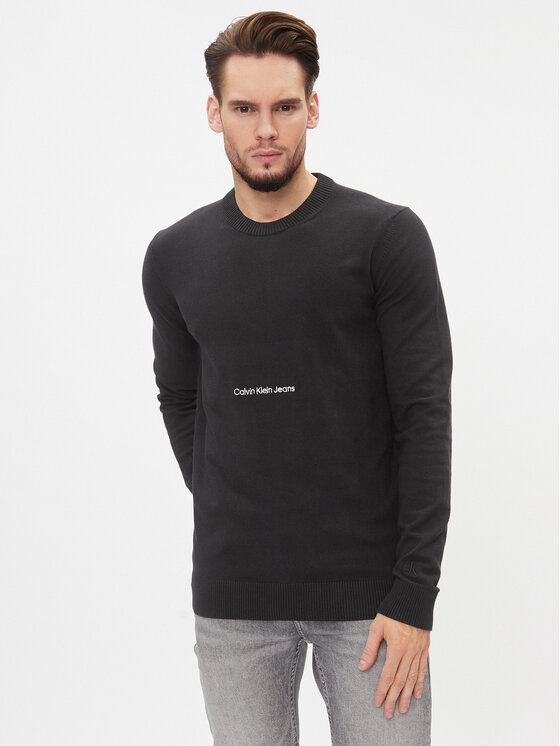 Calvin Klein Jeans Megztinis · Juoda