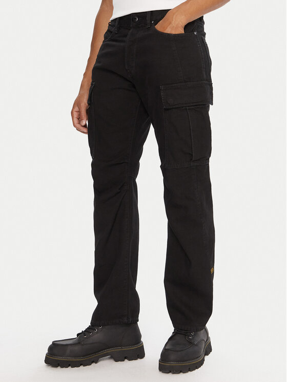 G-Star Raw Medžiaginės kelnės · Juoda · Regular Fit