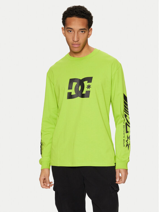 DC Shoes Marškinėliai ilgomis rankovėmis · Žalia