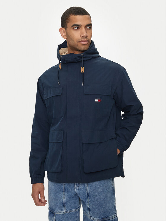 Tommy Jeans Striukė · Tamsiai mėlyna