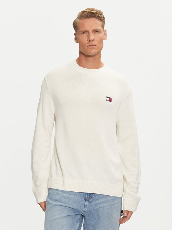 Tommy Jeans Megztinis · Balta