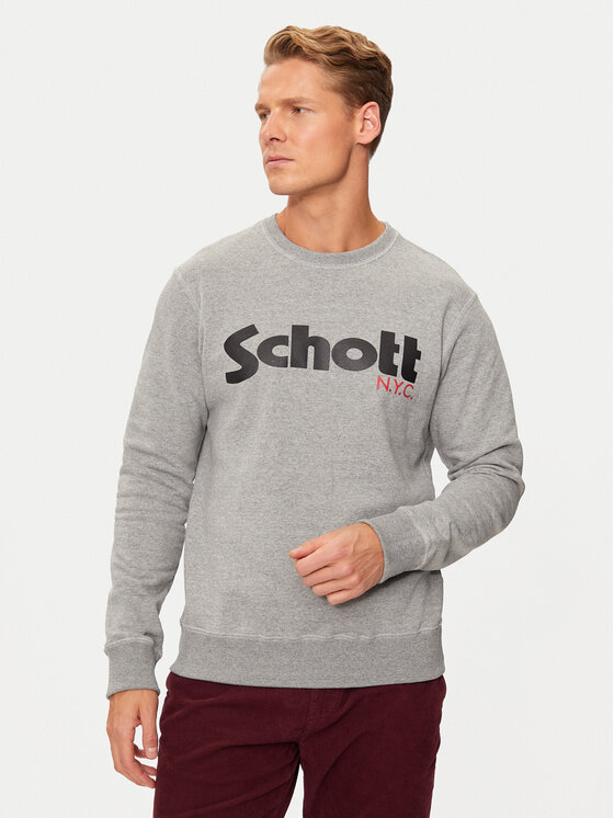 Schott NYC Džemperis · Pilka
