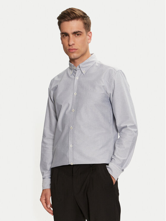 BOSS Marškiniai · Mėlyna · Slim Fit