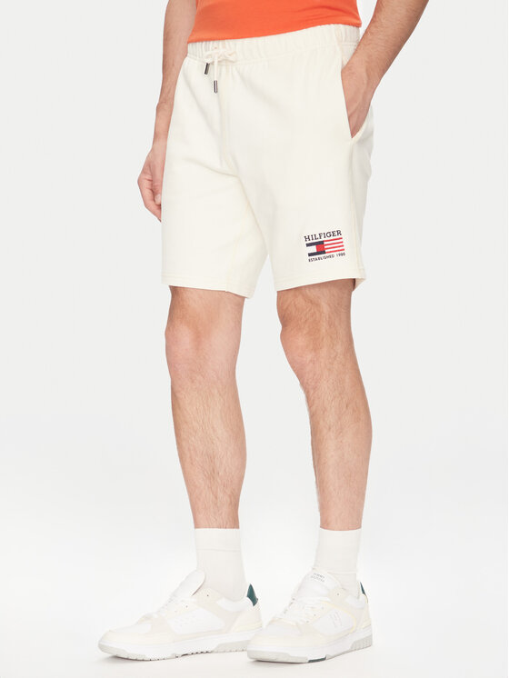 Tommy Hilfiger Sportiniai šortai · Écru