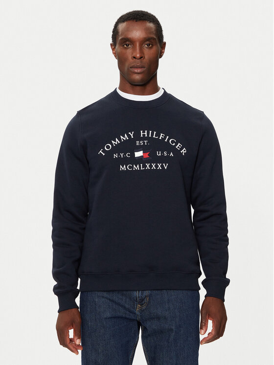 Tommy Hilfiger Džemperis · Tamsiai mėlyna
