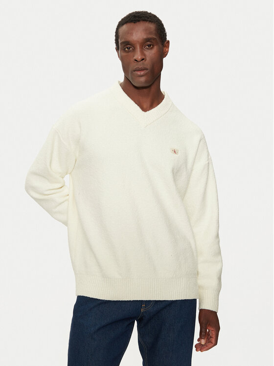 Calvin Klein Jeans Megztinis · Écru