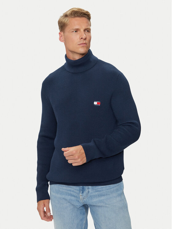 Tommy Jeans Golfas · Tamsiai mėlyna