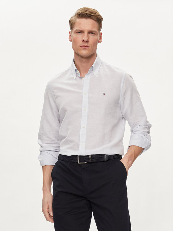 Tommy Hilfiger Marškiniai · Žydra · Slim Fit