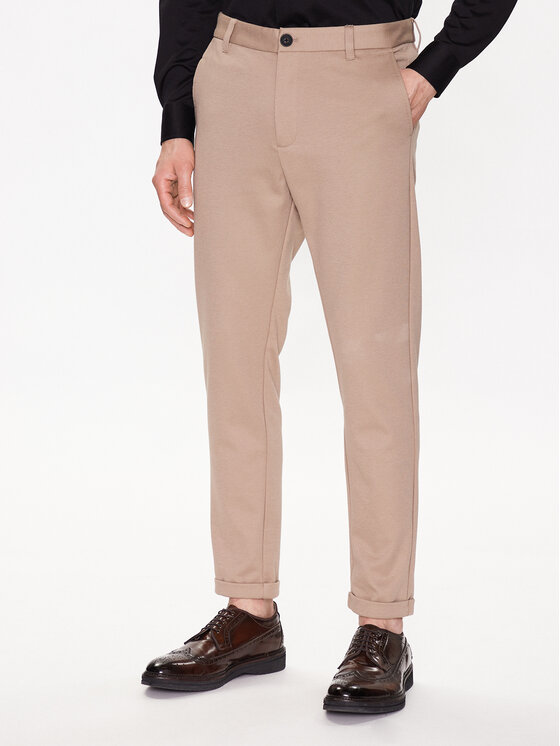 Lindbergh Chinos kelnes · Smėlio · Slim Fit