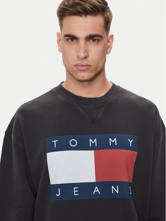 Tommy Jeans Džemperis · Juoda