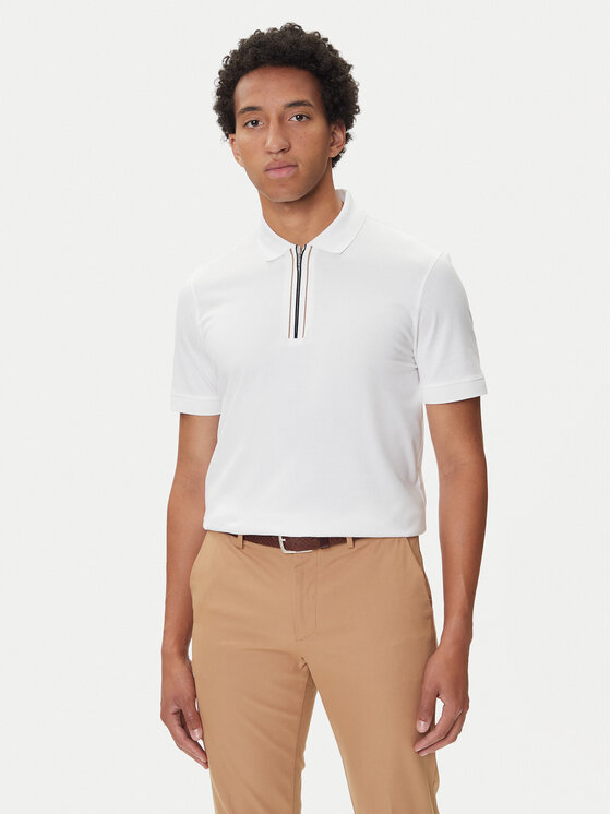 BOSS Polo marškinėliai · Balta