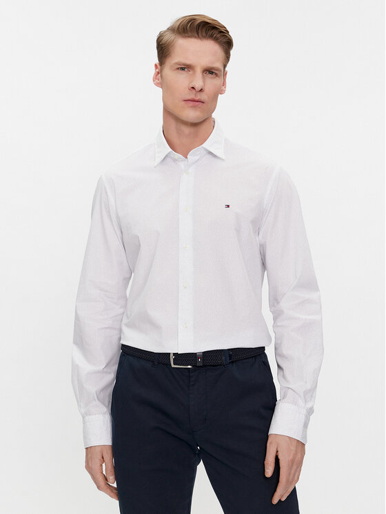 Tommy Hilfiger Marškiniai · Balta · Regular Fit
