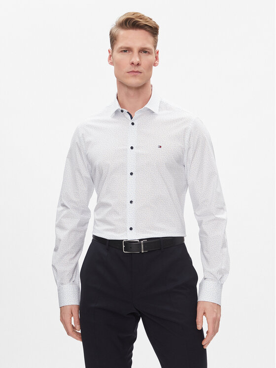 Tommy Hilfiger Marškiniai · Mėlyna · Slim Fit
