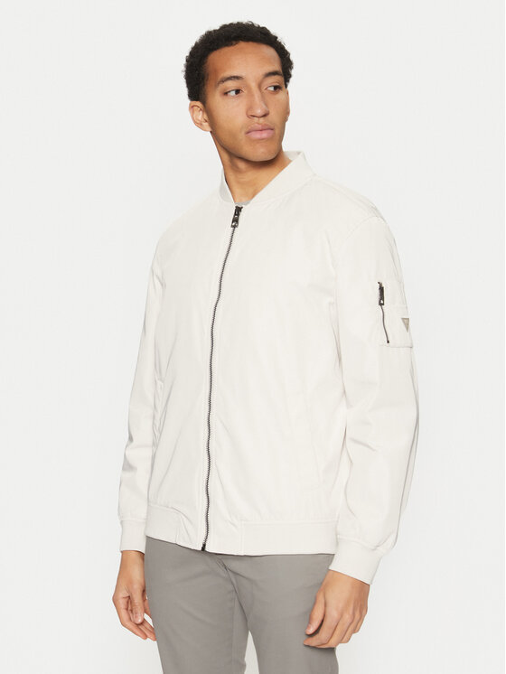 Guess Bomber striukė · Écru