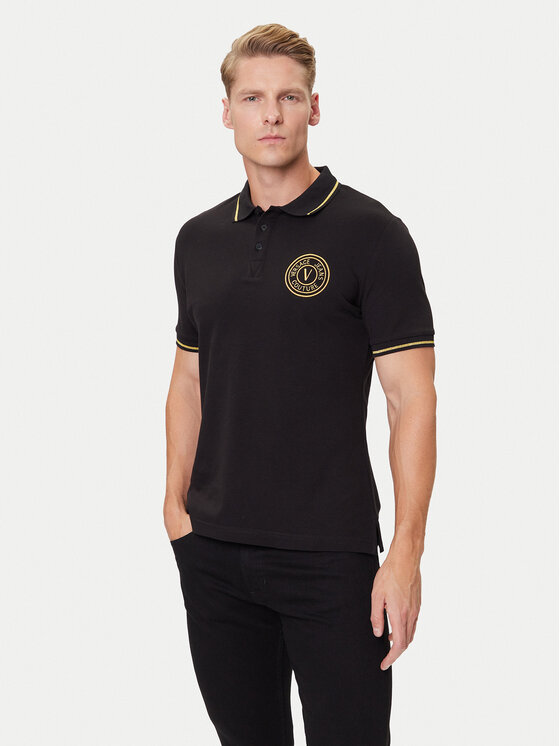 Kodas 20MAY Versace Jeans Couture Polo marškinėliai · Juoda