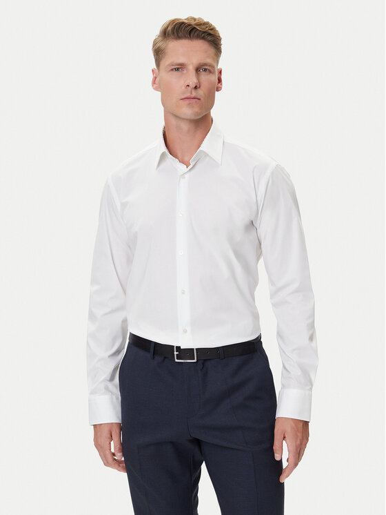 BOSS Marškiniai · Balta · Regular Fit