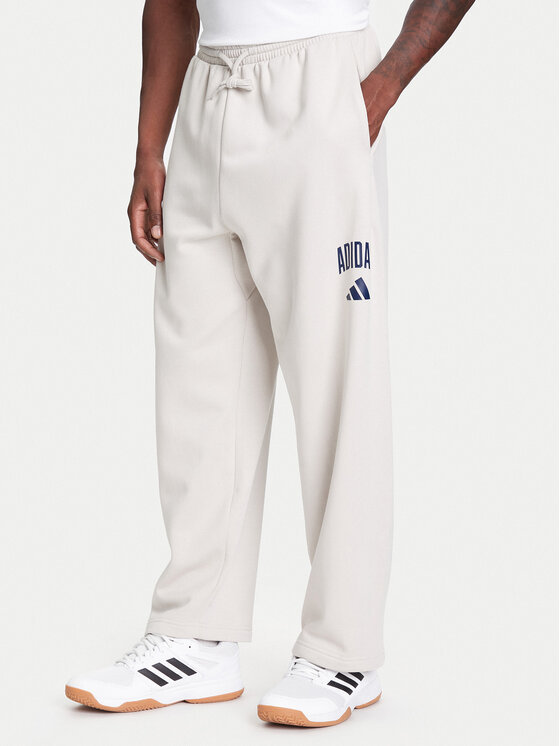 adidas Sportinės kelnės · Smėlio · Regular Fit