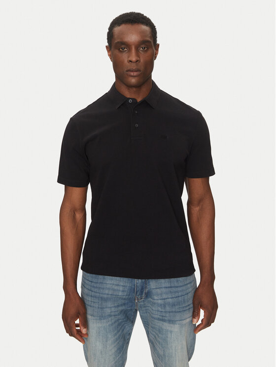 Armani Exchange Polo marškinėliai · Tamsiai mėlyna