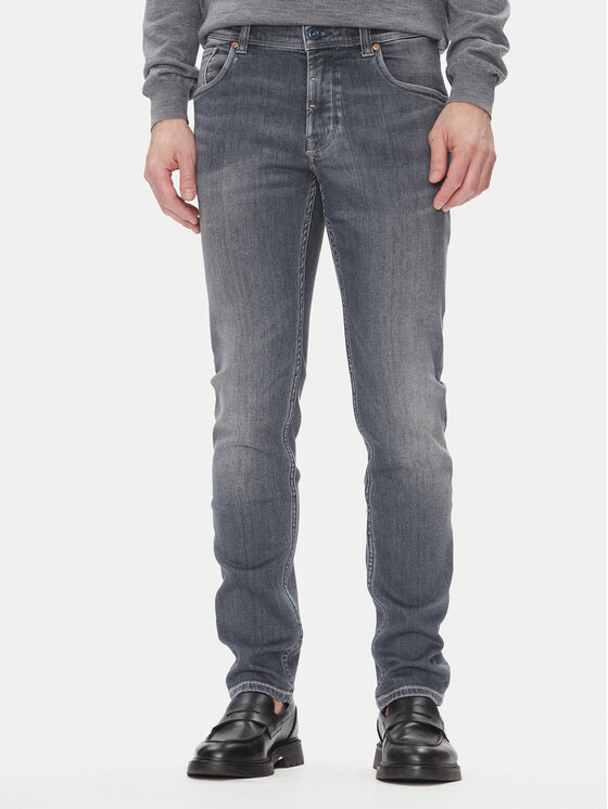 Bugatti Džinsai · Pilka · Slim Fit