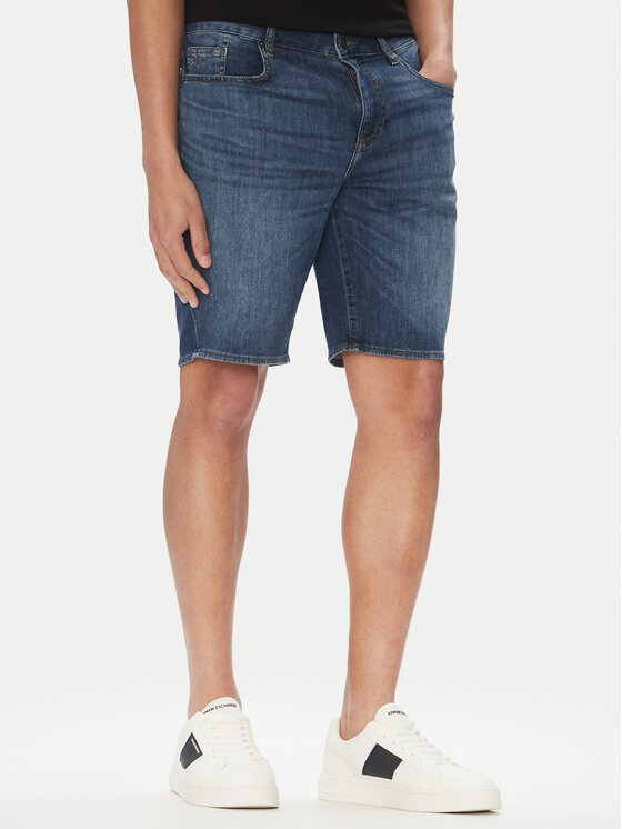 Kodas 20MAY Armani Exchange Džinsiniai šortai · Tamsiai mėlyna