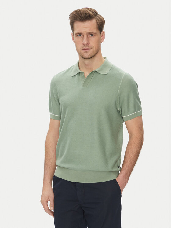 BOSS Polo marškinėliai · Žalia