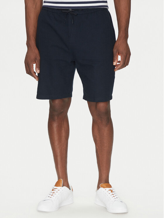 Scotch & Soda Medžiaginiai šortai · Tamsiai mėlyna