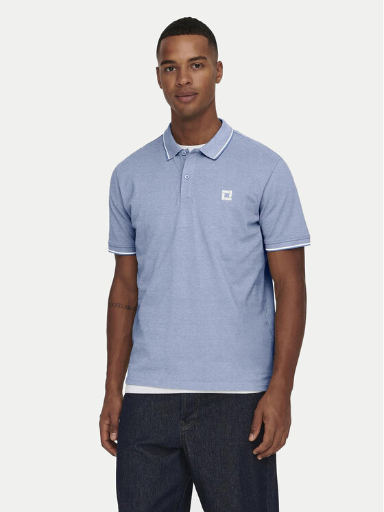 Kodas 20MAY Only & Sons Polo marškinėliai · Žydra