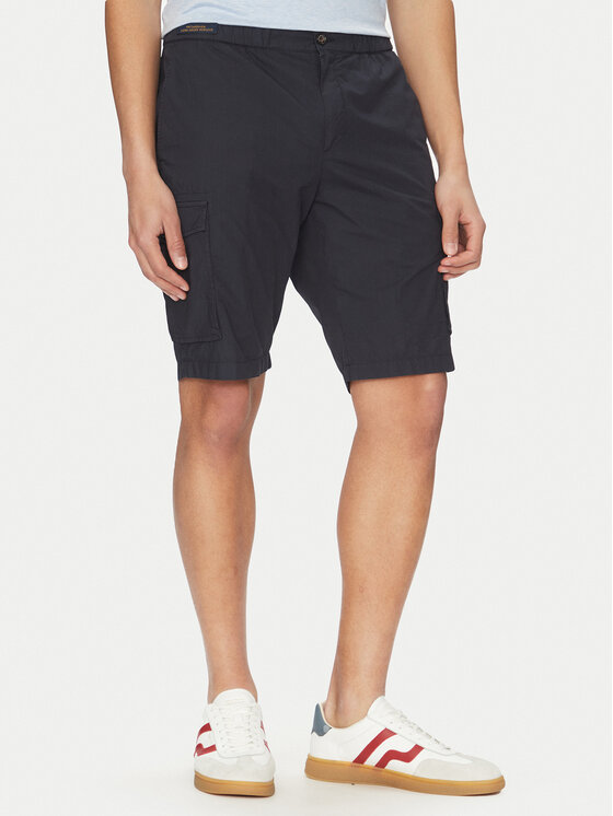 Paul&Shark Medžiaginiai šortai · Tamsiai mėlyna