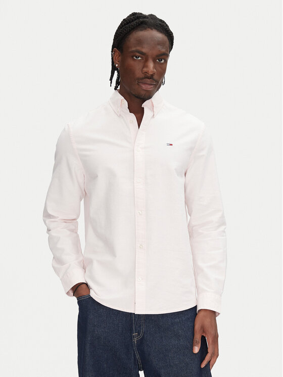 Kodas 20MAY Tommy Jeans Marškiniai · Rožinė · Regular Fit