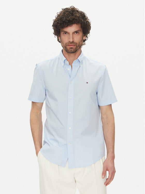 Tommy Hilfiger Marškiniai · Žydra · Regular Fit