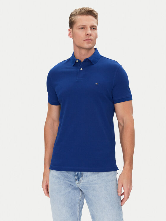 Tommy Hilfiger Polo marškinėliai · Mėlyna