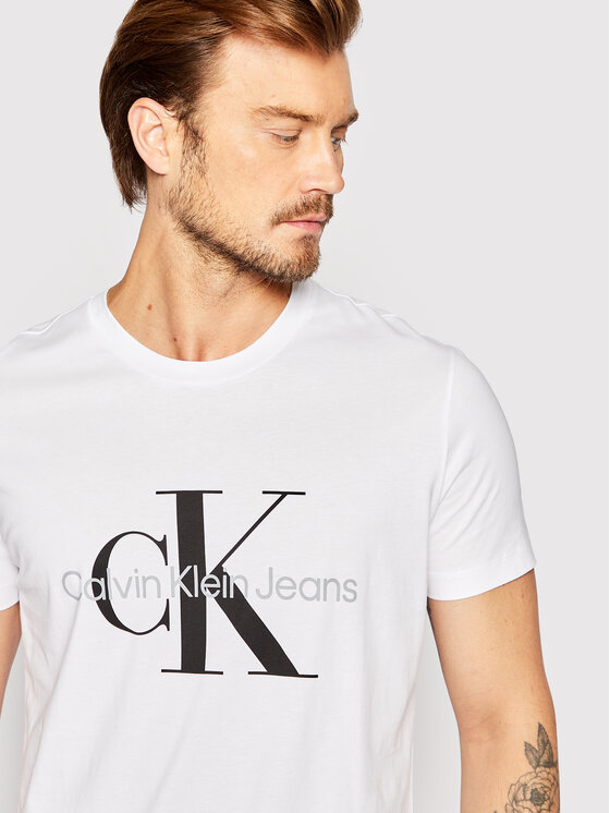 Calvin Klein Jeans Marškinėliai · Balta