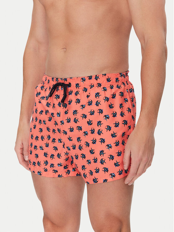 Ysabel Mora Plaukimo šortai · Koralų