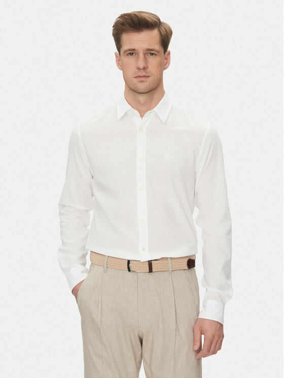 JOOP! Jeans Marškiniai · Balta · Regular Fit