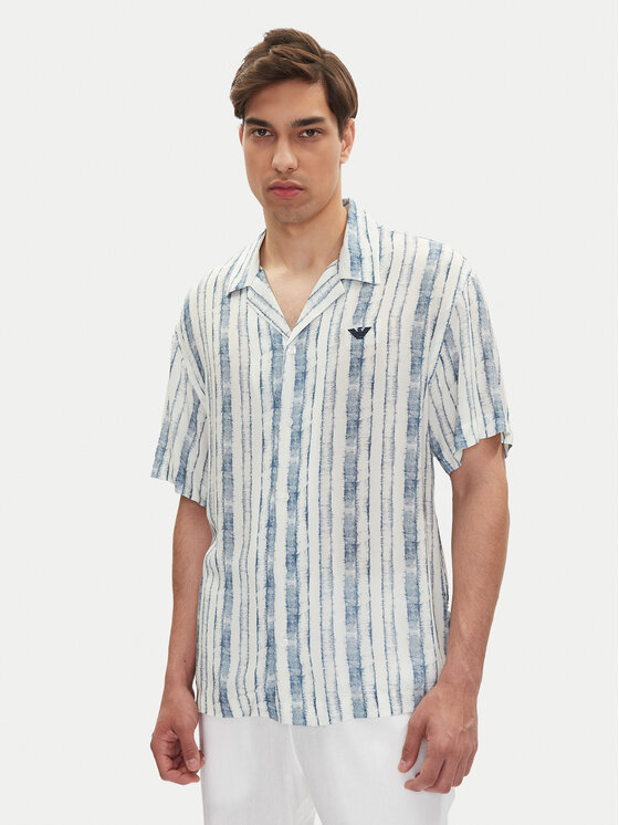 Kodas 20MAY Emporio Armani Marškiniai · Žydra · Regular Fit