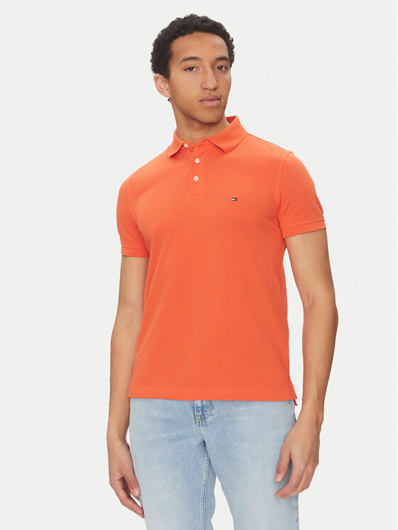 Tommy Hilfiger Polo marškinėliai · Oranžinė