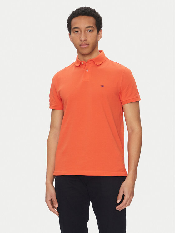 Tommy Hilfiger Polo marškinėliai · Oranžinė