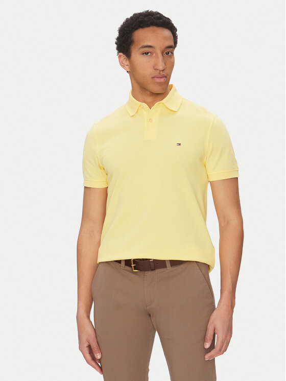 Tommy Hilfiger Polo marškinėliai · Geltona
