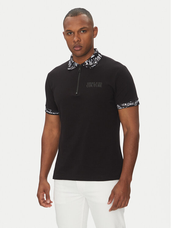 Kodas 20MAY Versace Jeans Couture Polo marškinėliai · Juoda