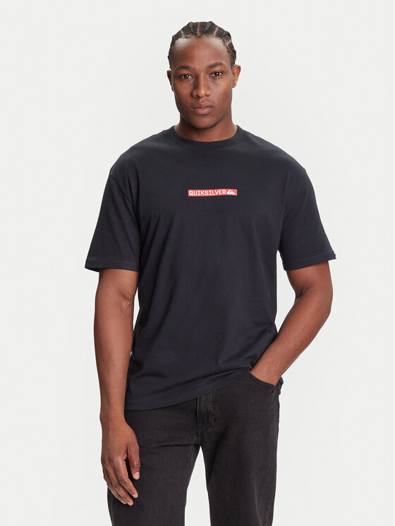 Kodas 20MAY Quiksilver Marškinėliai · Juoda