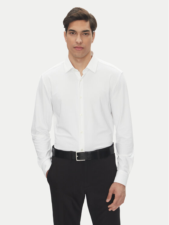 Kodas SUN15 BOSS Marškiniai · Balta · Slim Fit
