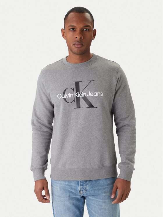 Calvin Klein Jeans Džemperis · Pilka