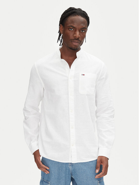 Tommy Jeans Marškiniai · Écru · Regular Fit