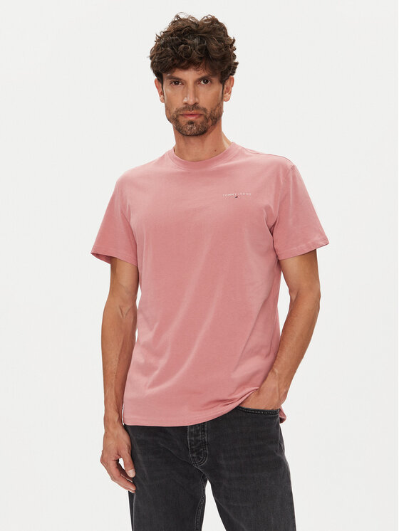 Tommy Jeans Marškinėliai · Rožinė