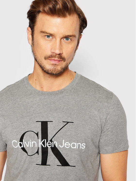 Calvin Klein Jeans Marškinėliai · Pilka