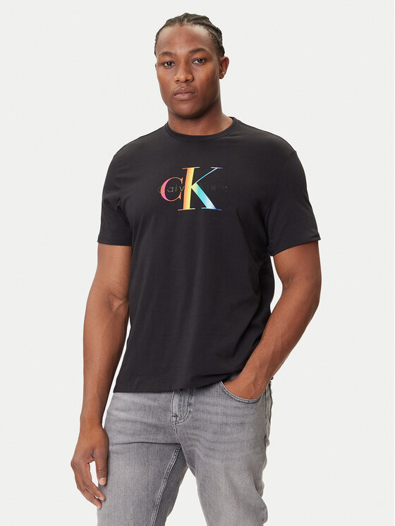 Calvin Klein Jeans Marškinėliai · Juoda