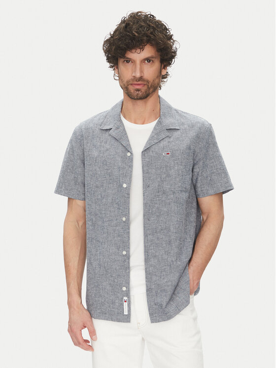 Kodas 20MAY Tommy Jeans Marškiniai · Tamsiai mėlyna · Regular Fit