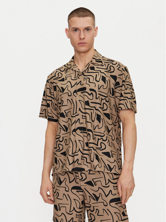 Only & Sons Marškiniai · Smėlio · Relaxed Fit